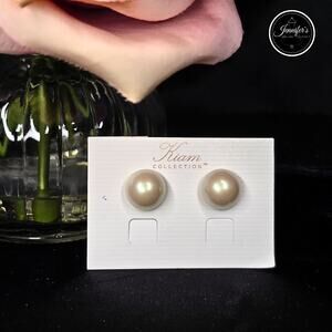 Lia Sophia Kiam Collection "Caleigh" Pearl Earrings